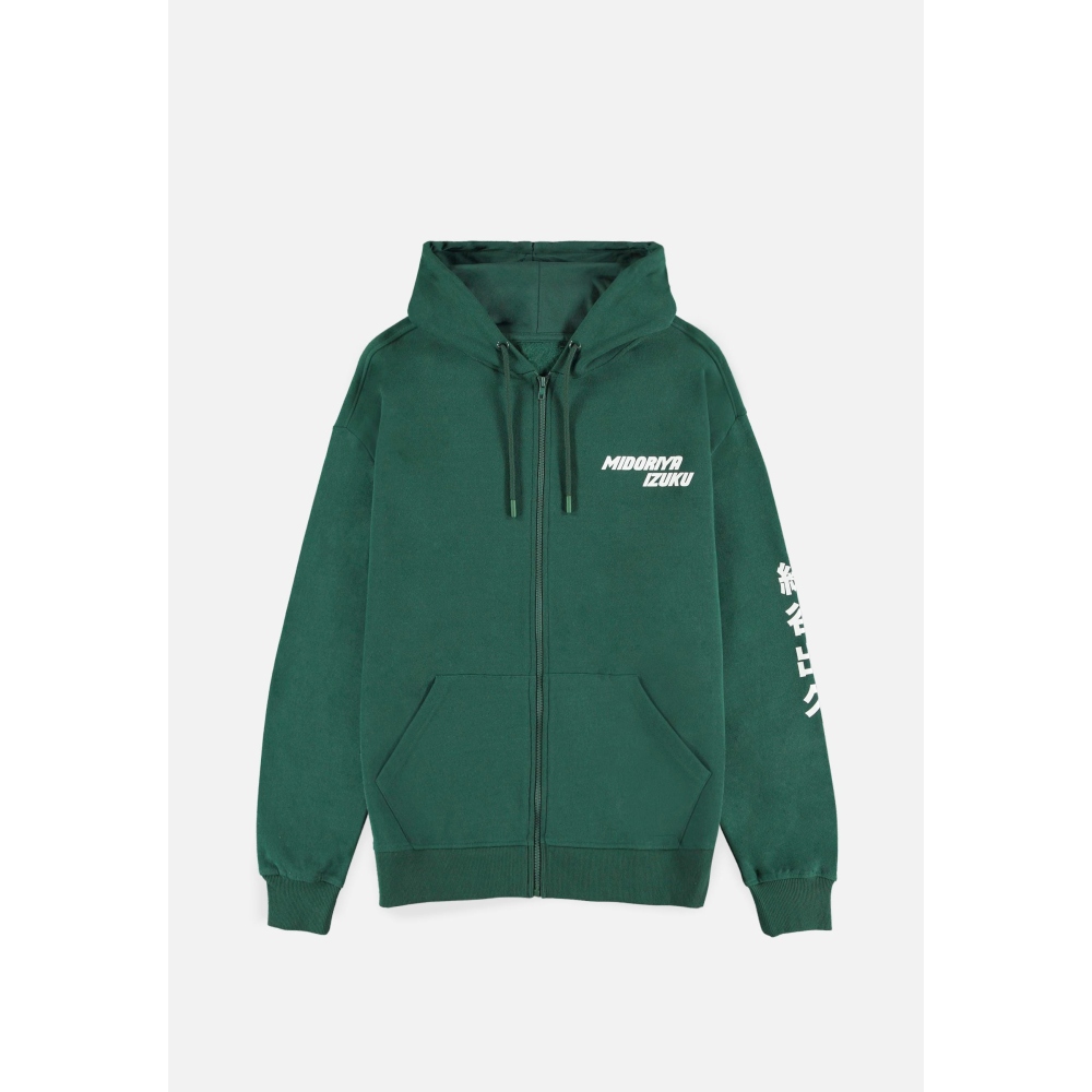 My Hero Academia - Izuku Midoriya Deku Vest met capuchon - Groen